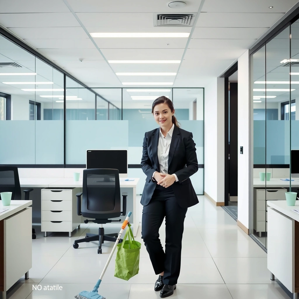 Commercial office cleaning service