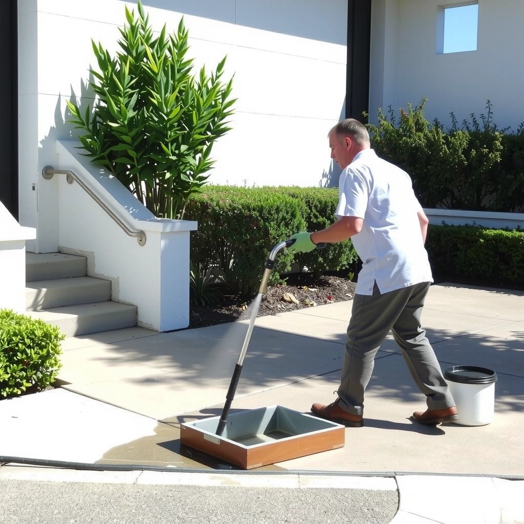 Pressure washing service